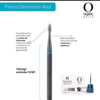 PUNTA EUROPEA - FLAMA DIAMANTE AZUL