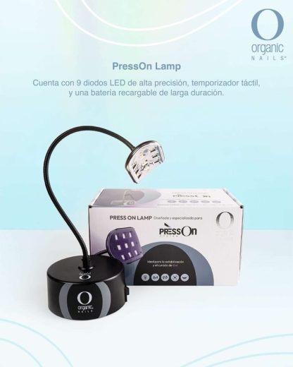 LAMPARA PRESS ON SENSOR NEGRA