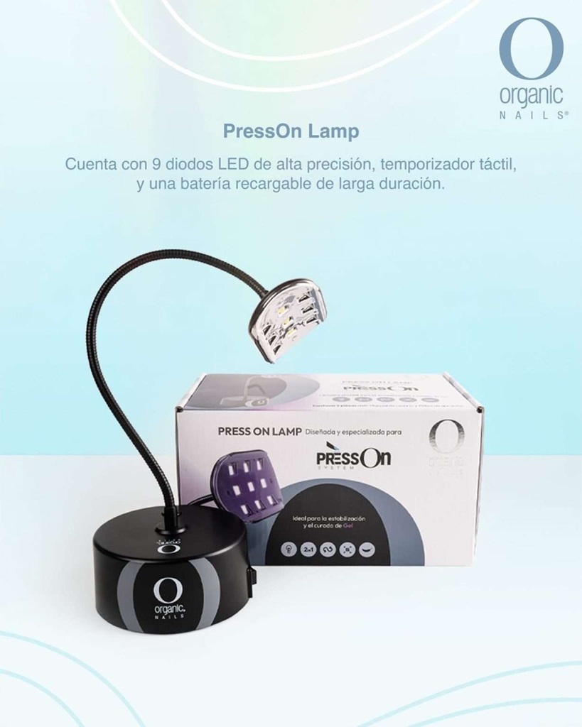 LAMPARA PRESS ON SENSOR NEGRA
